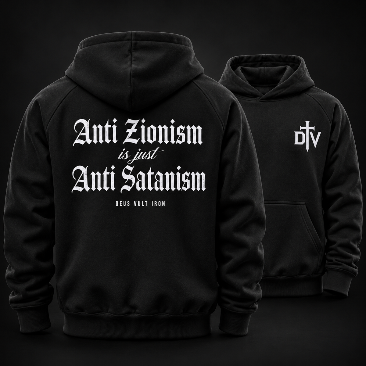 ANTI SATANISM SUPER HEAVYWEIGHT HOODIE II