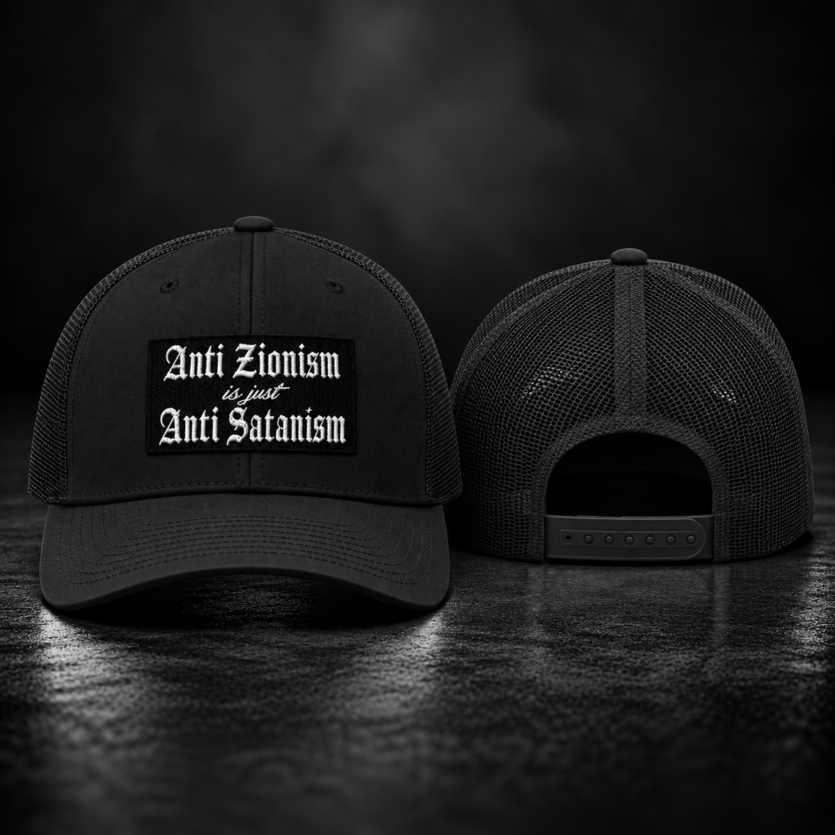 ANTI SATANISM TRUCKER