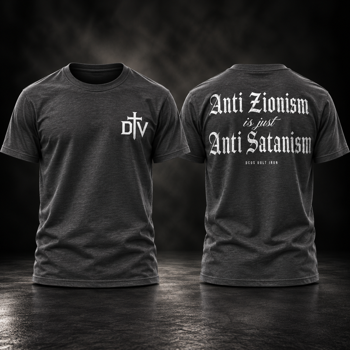 ANTI ZIONISM • ANTI SATANISM TEE II