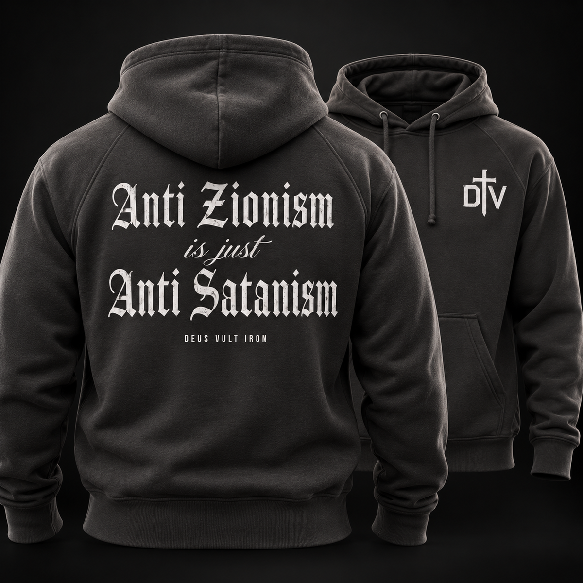 ANTI SATANISM SUPER HEAVYWEIGHT HOODIE II