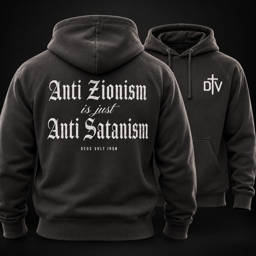 ANTI SATANISM SUPER HEAVYWEIGHT HOODIE II