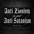 ANTI ZIONISM • ANTI SATANISM FLAG