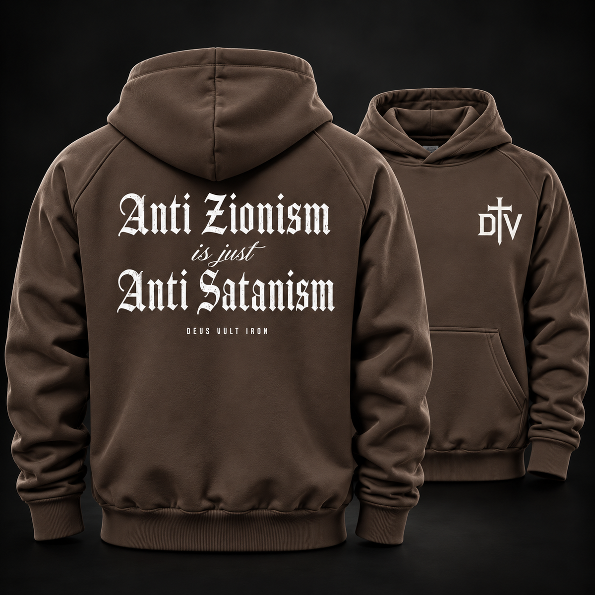 ANTI SATANISM SUPER HEAVYWEIGHT HOODIE II