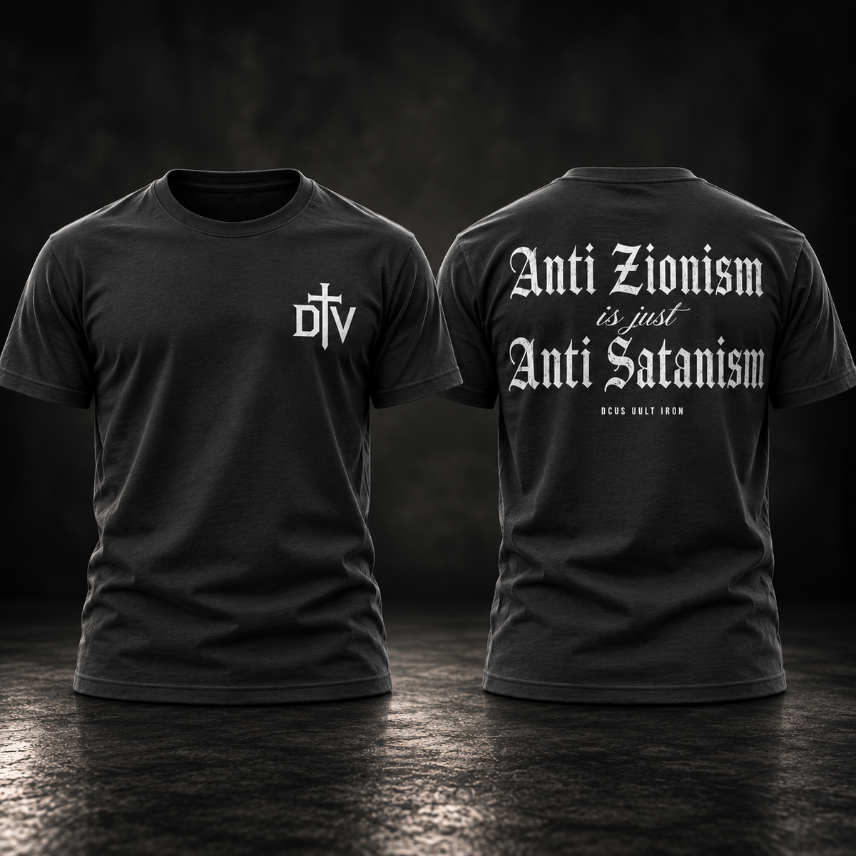 ANTI ZIONISM • ANTI SATANISM TEE II