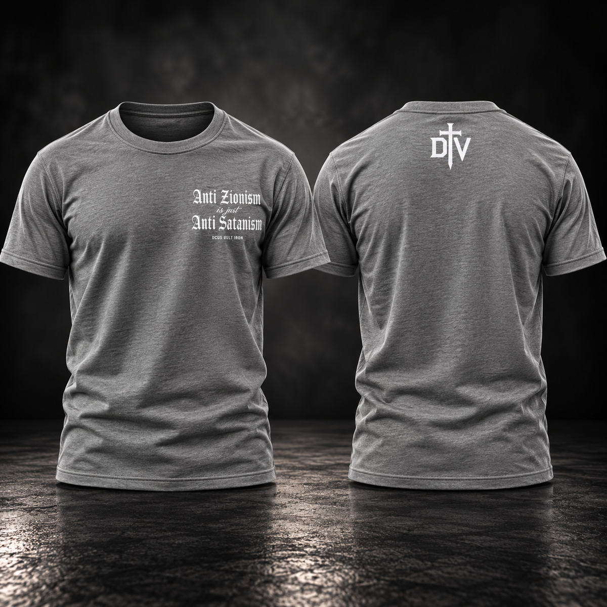 ANTI ZIONISM • ANTI SATANISM TEE