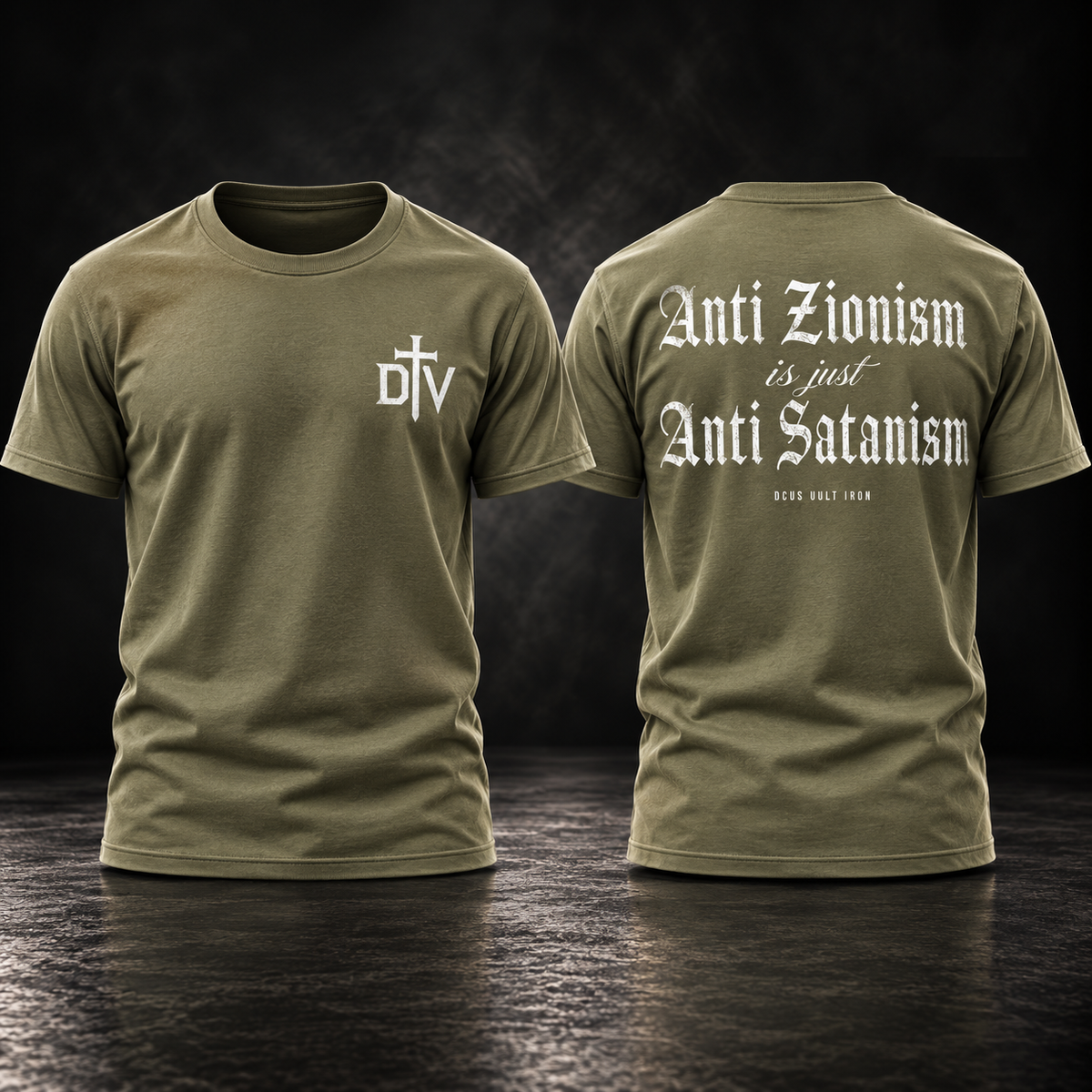 ANTI ZIONISM • ANTI SATANISM TEE II