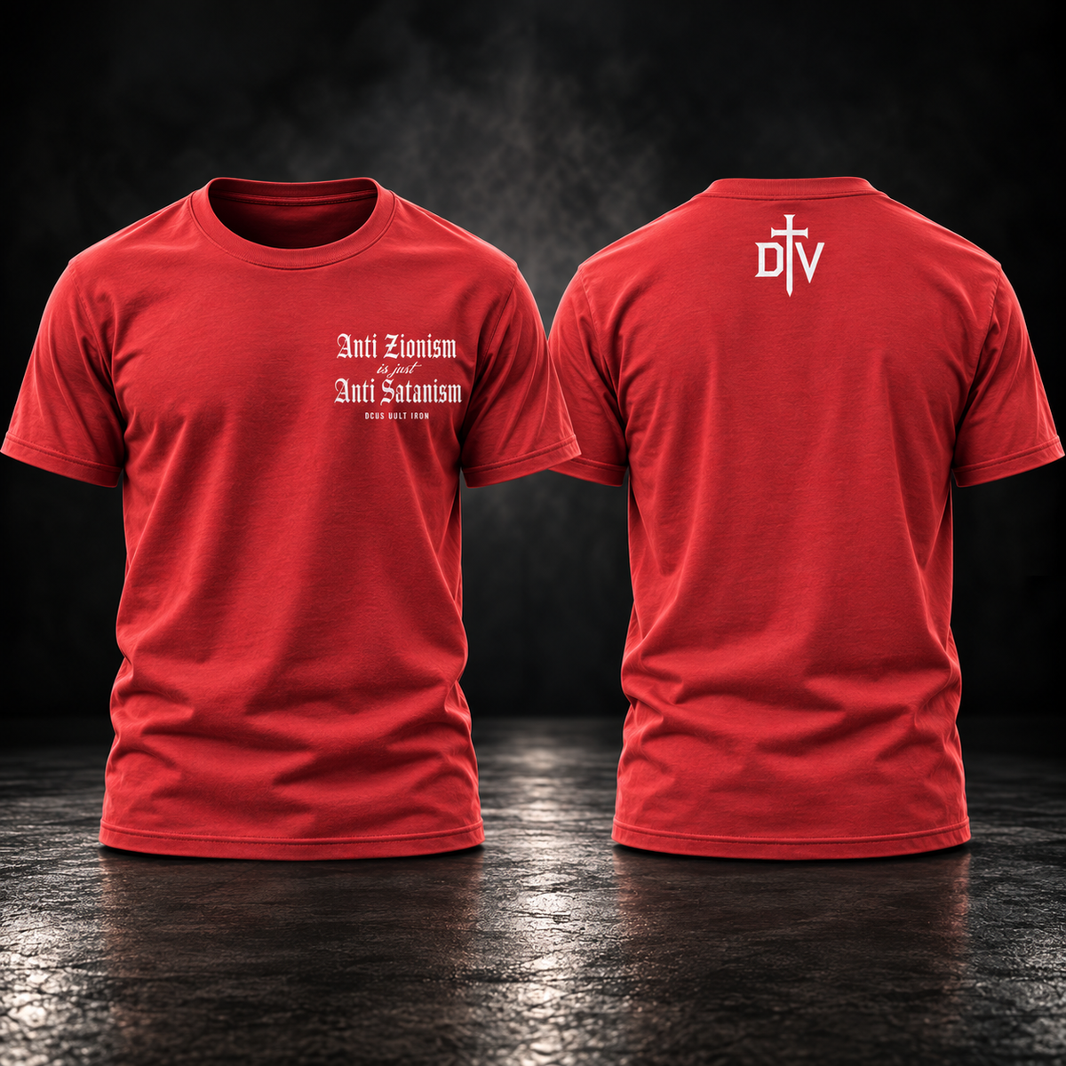 ANTI ZIONISM • ANTI SATANISM TEE