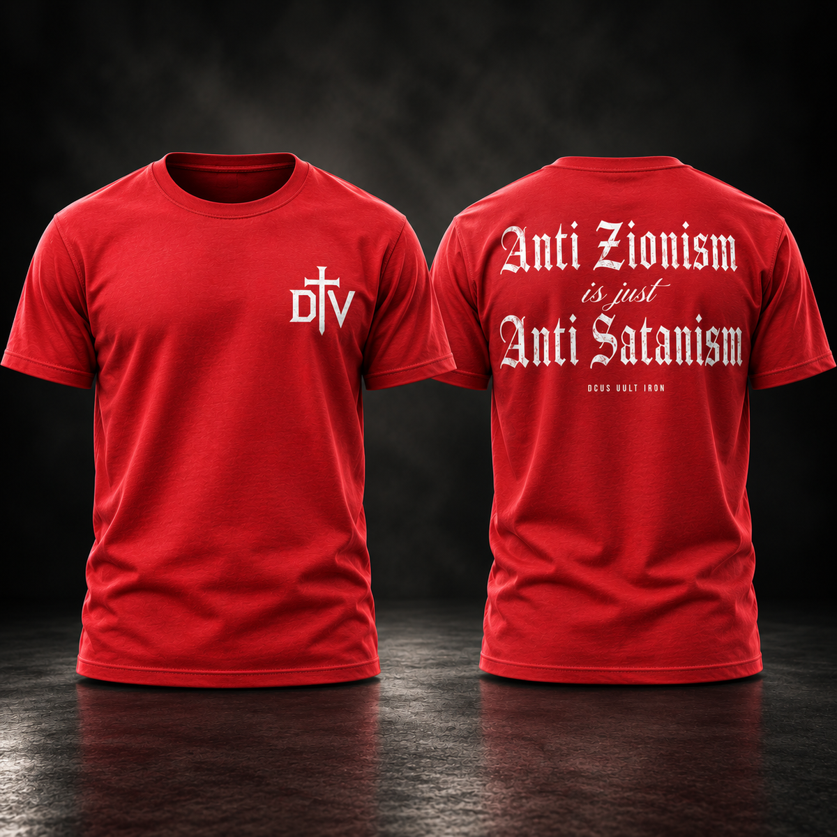 ANTI ZIONISM • ANTI SATANISM TEE II