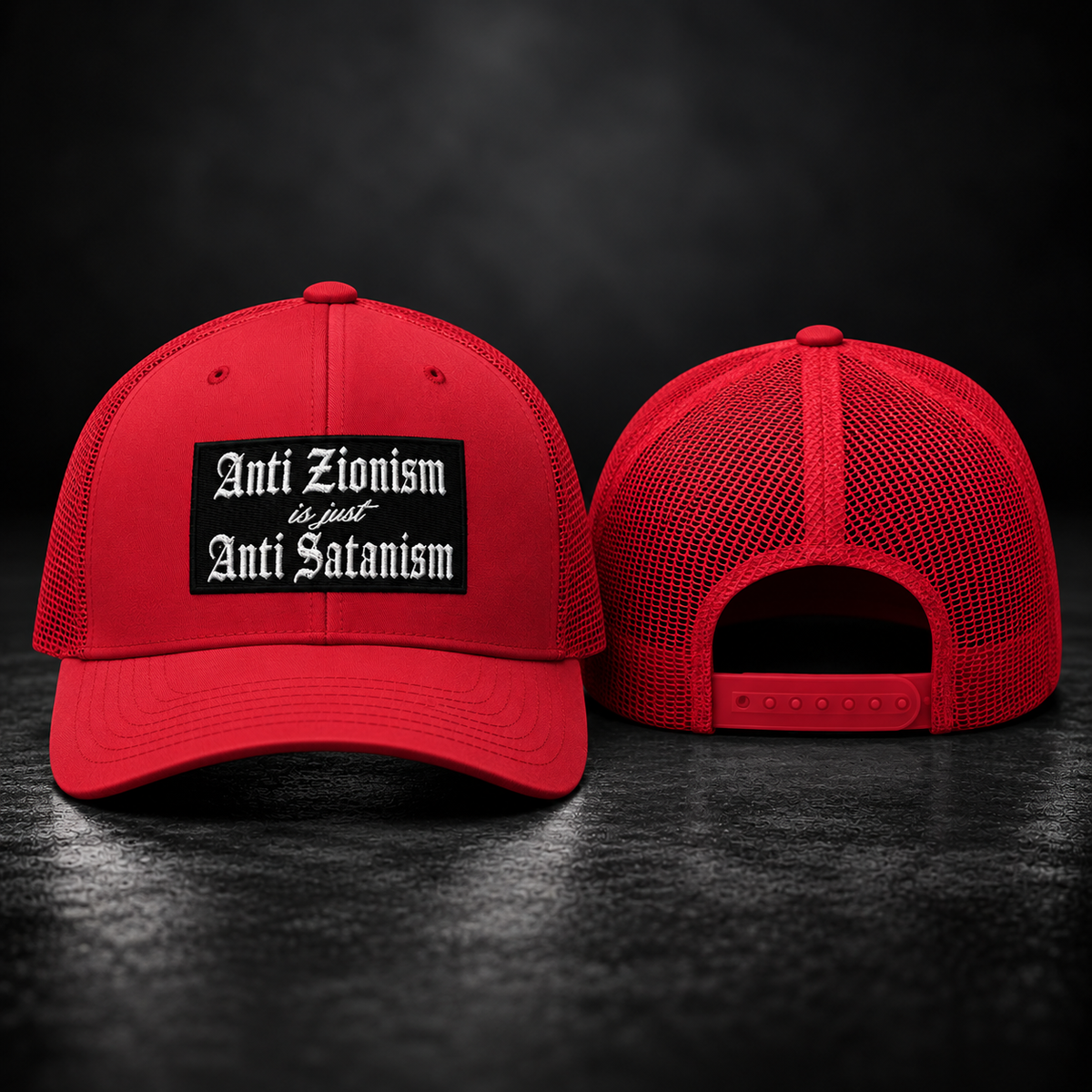 ANTI SATANISM TRUCKER